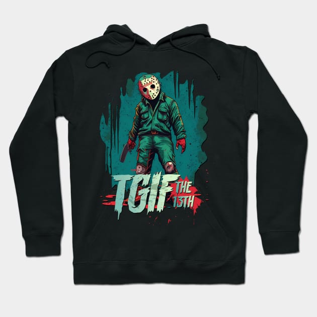 No one loves Fridays like Jason Hoodie by MrScottBlack